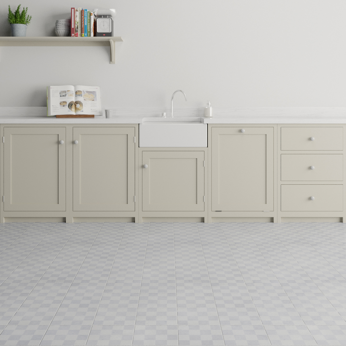 Chequered Kitchen